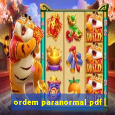 ordem paranormal pdf